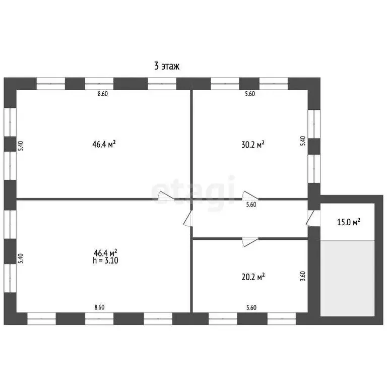 Помещение свободного назначения (496.4 м) - Фото 2