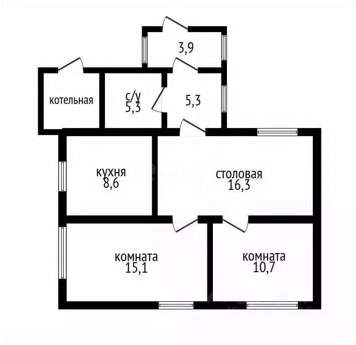 Дом в Краснодарский край, Северский район, Григорьевское с/пос, ... - Фото 2