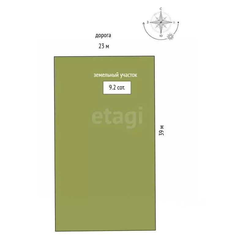 Участок в Тюменская область, Нижнетавдинский район, с. Тюнево  (9.2 ... - Фото 2