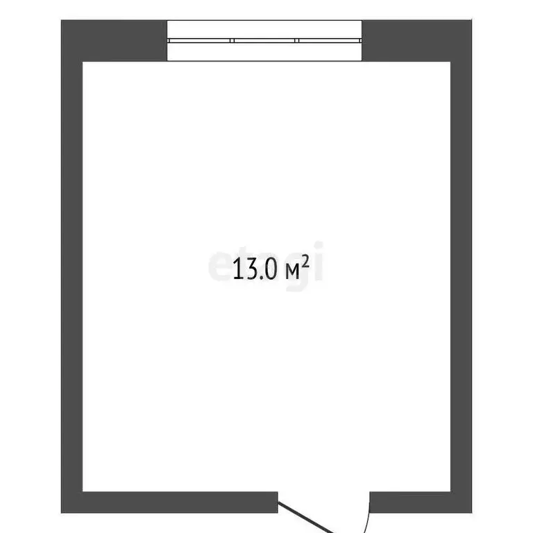 1к в -комнатной квартире ( м) - Фото 0