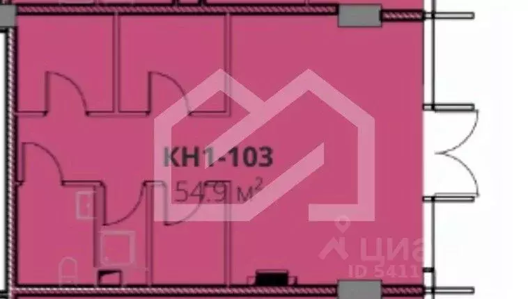 Торговая площадь в Москва ул. Гастелло, 30 (55 м) - Фото 2