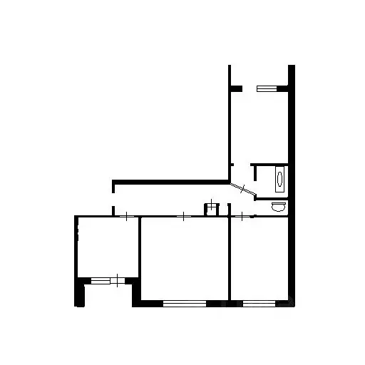 3-к кв. Москва Абрамцевская ул., 11К1 (65.0 м) - Фото 1