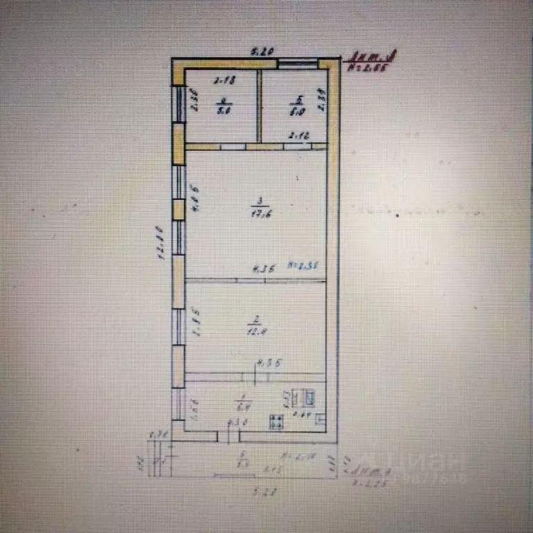 Дом в Волгоградская область, Волгоград ул. Ульянова (46 м) - Фото 2