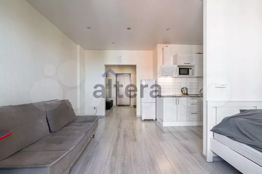 Квартира-студия, 33,4 м, 15/20 эт. - Фото 0