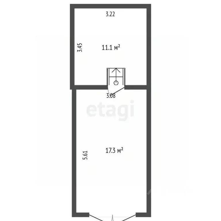 Гараж в Хабаровский край, Хабаровск ул. Джамбула, 41Б (29 м) - Фото 2