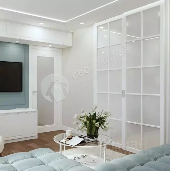 3-к кв. Пермский край, Пермь ул. Семченко, 8 (85.6 м) - Фото 2