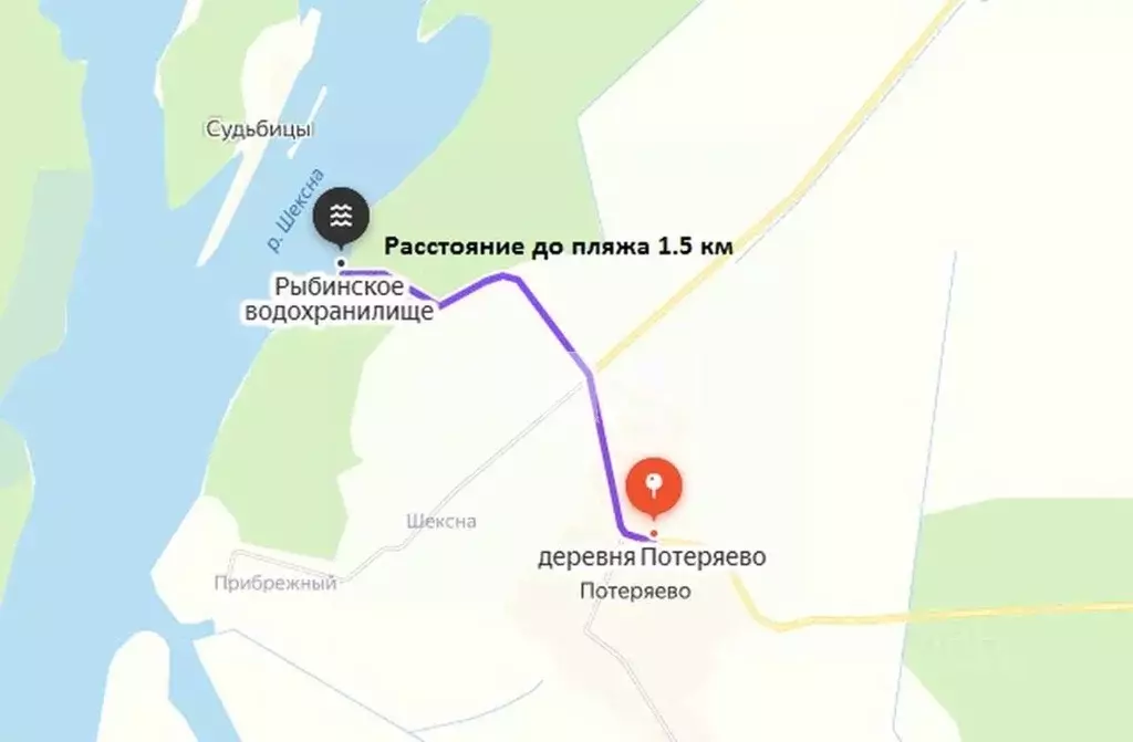 Участок в Вологодская область, Шекснинский муниципальный округ, д. ... - Фото 2
