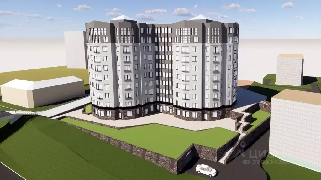 Студия Ленинградская область, Выборг ул. 1-я Южная, 8 (44.31 м) - Фото 2