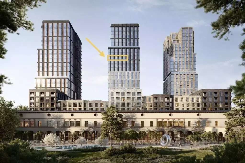 3-к кв. Москва Часовая ул., 28/1 (67.0 м) - Фото 1