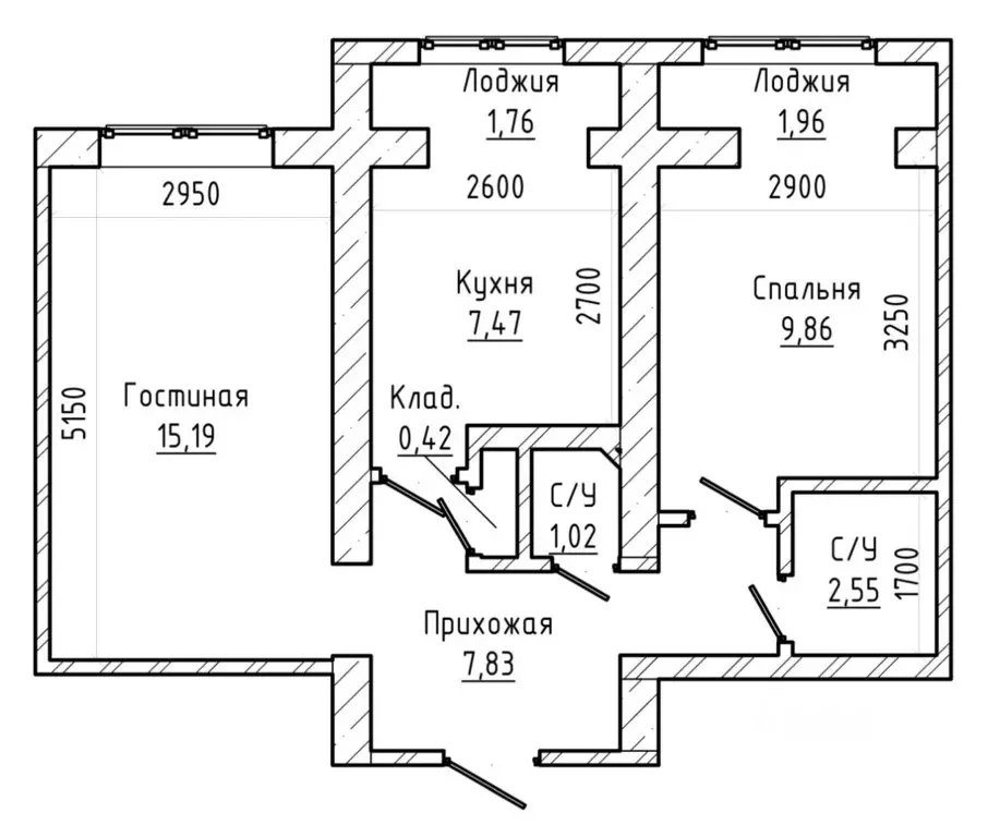 2-к кв. Кабардино-Балкария, Нарткала Урванский район, Красная ул. ... - Фото 2