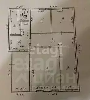 Дом в Оренбургская область, Октябрьский район, с. Буланово Степная ... - Фото 2