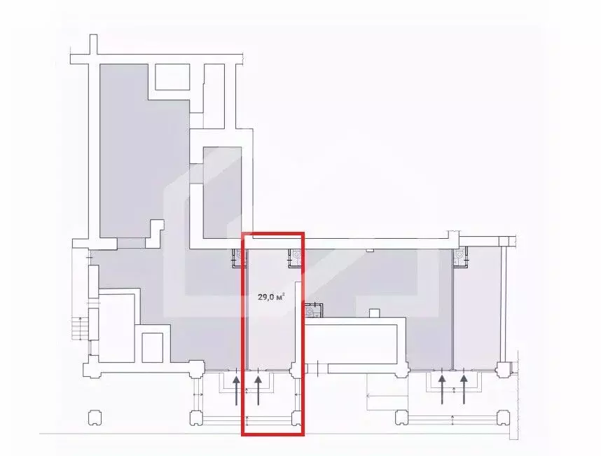 Помещение свободного назначения в Москва Долгоруковская ул., 40 (29 м) - Фото 2