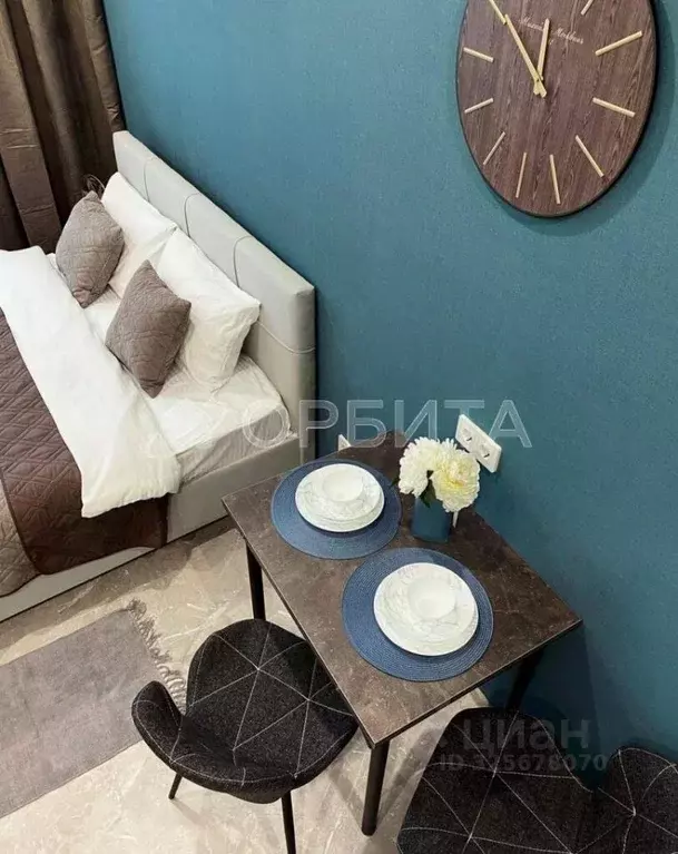 Студия Тюменская область, Тюмень ул. 2-я Луговая, 24к3 (19.0 м) - Фото 2