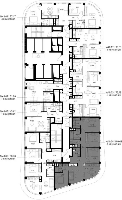 4-комнатная квартира: Москва, Волоколамское шоссе, 95/1к8 (100.68 м) - Фото 1