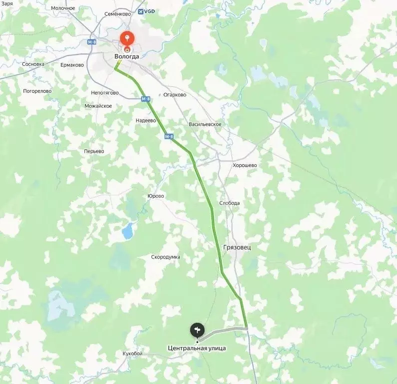 Дом в Вологодская область, Грязовецкий муниципальный округ, Бакланка ... - Фото 1