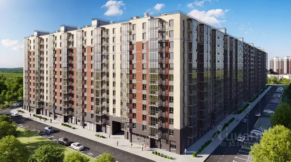 2-к кв. Ленинградская область, Кудрово г. Всеволожский район, ... - Фото 2