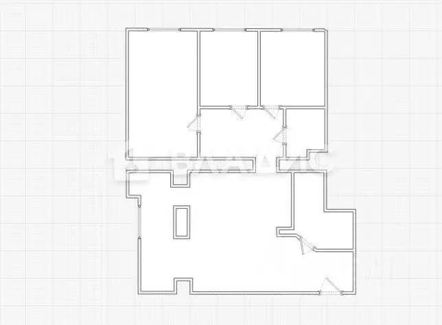 3-к кв. Пензенская область, Пенза ул. Кулакова, 2 (130.0 м) - Фото 1