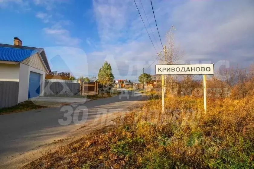 Участок в Тюменская область, Тюменский район, д. Криводанова Лесная ... - Фото 1