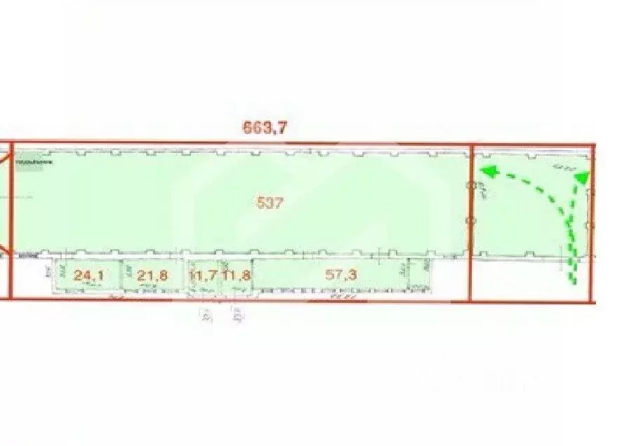 Помещение свободного назначения в Москва ул. 1-я Фрезерная, 2/1с1 (664 ... - Фото 2