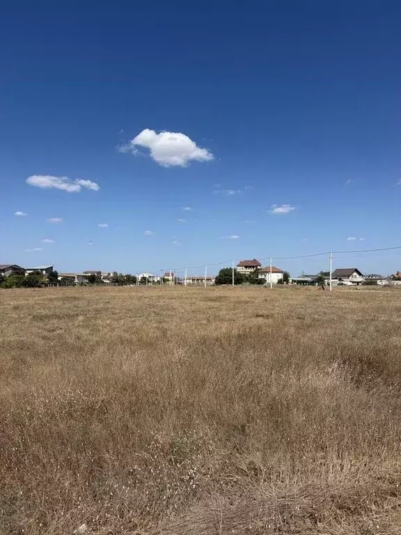 Участок в Крым, Сакский район, Штормовское с/пос, Парус кп 205 (5.0 ... - Фото 1