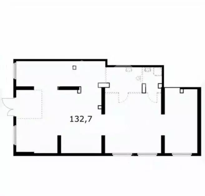 Торговая площадь в Москва Иловайская ул., 2 (133 м) - Фото 2