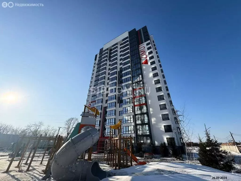 Квартира-студия: Новосибирск, улица Связистов, 162 (25.3 м) - Фото 2