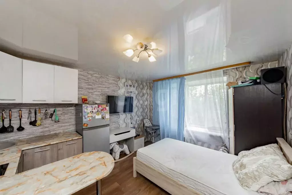 Комната Тюменская область, Тюмень ул. Станционная, 36А (29.3 м) - Фото 1