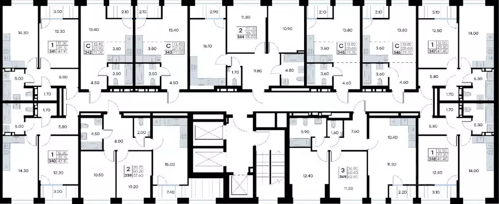 1-к кв. Приморский край, Владивосток ул. Нейбута, 135 (42.4 м) - Фото 2