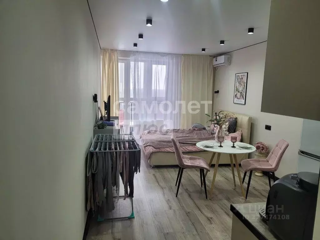 Студия Курская область, Курск ул. Энгельса, 158к1 (28.2 м) - Фото 2