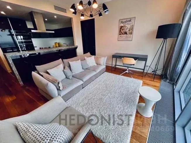 2-к кв. Москва 1-й Красногвардейский проезд, 21с2 (92.0 м) - Фото 1