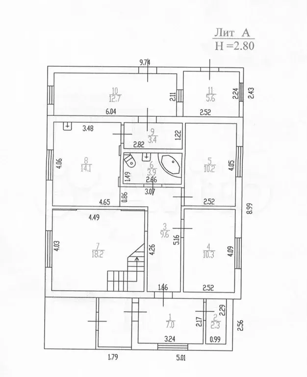 Дом 176,6 м на участке 6,5 сот. - Фото 0