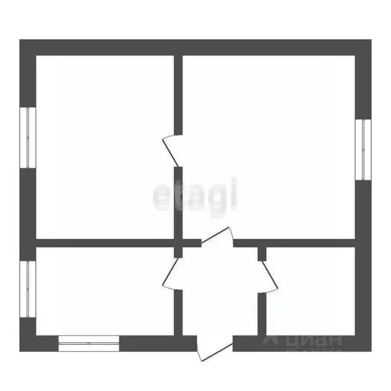 Дом в Белгородская область, Красненский район, Лесноуколовское с/пос, ... - Фото 2