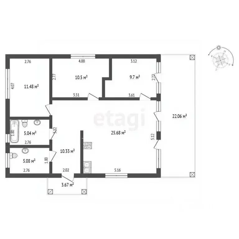 Дом в Московская область, Дмитровский муниципальный округ, Дмитровские ... - Фото 2