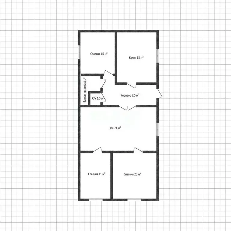 Дом в Адыгея, Майкоп Пролетарская ул. (107 м) - Фото 2