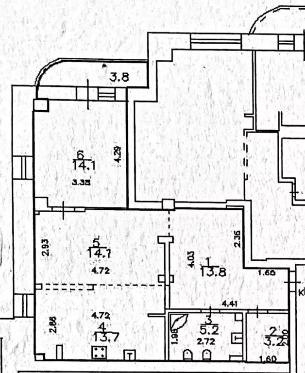 2-к кв. Кировская область, Киров ул. Ленина, 185 (68.0 м) - Фото 2