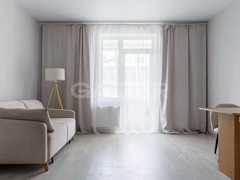 Студия Санкт-Петербург Лесной просп., 23А (26.6 м) - Фото 1