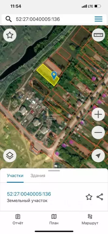 Участок в Нижегородская область, Лысковский район, с. Великовское ... - Фото 2