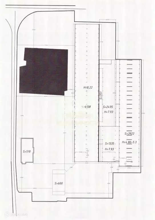 Склад в Тюменская область, Тюмень Мыс мкр,  (8000 м) - Фото 1