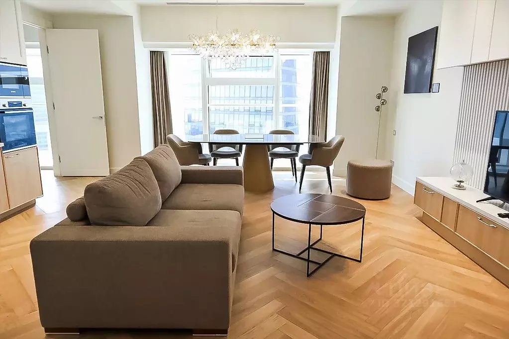 2-к кв. Москва 1-й Красногвардейский проезд, 15 (90.0 м) - Фото 1