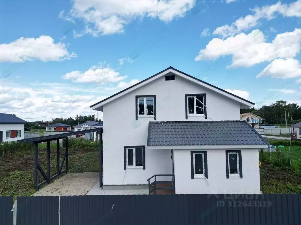 Дом в Калужская область, Боровский муниципальный округ, Совьяки с/пос, ... - Фото 1