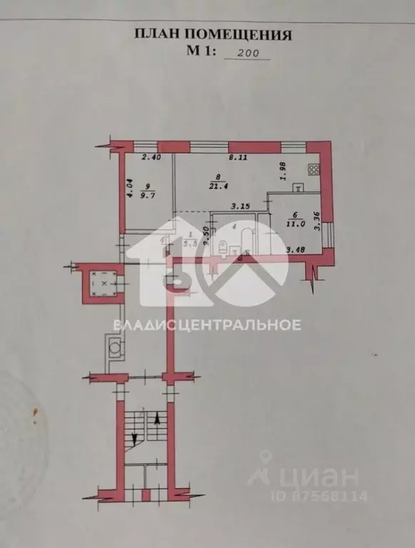 3-к кв. Новосибирская область, Новосибирск Академгородок мкр, ул. ... - Фото 1