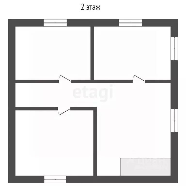 Дом в Вологодская область, Кирилловский муниципальный округ, д. ... - Фото 2