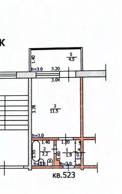 Комната Краснодарский край, Туапсе ул. Бондаренко, 8 (16.1 м) - Фото 2