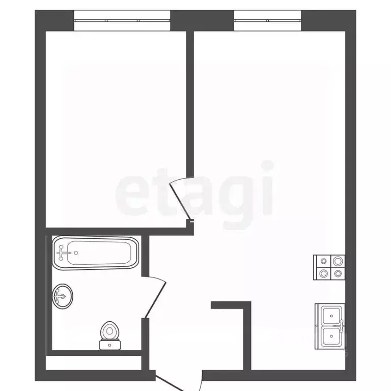 2-к кв. Москва Люблинская ул., 78к2 (41.2 м) - Фото 2