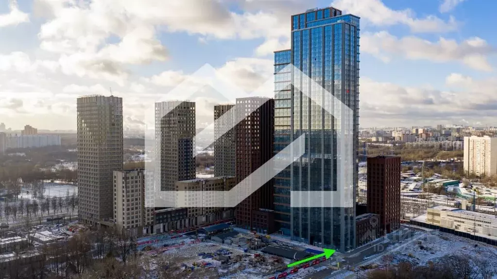 Торговая площадь в Москва Вейв жилой комплекс, 3 (53 м) - Фото 1