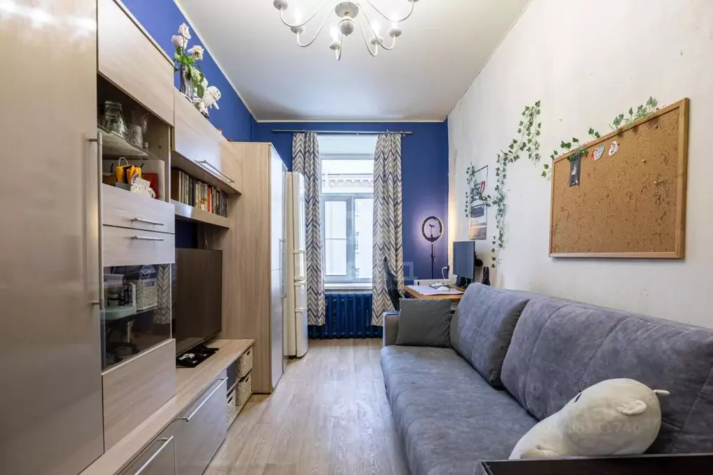 Комната Санкт-Петербург ул. Блохина, 25 (15.6 м) - Фото 0