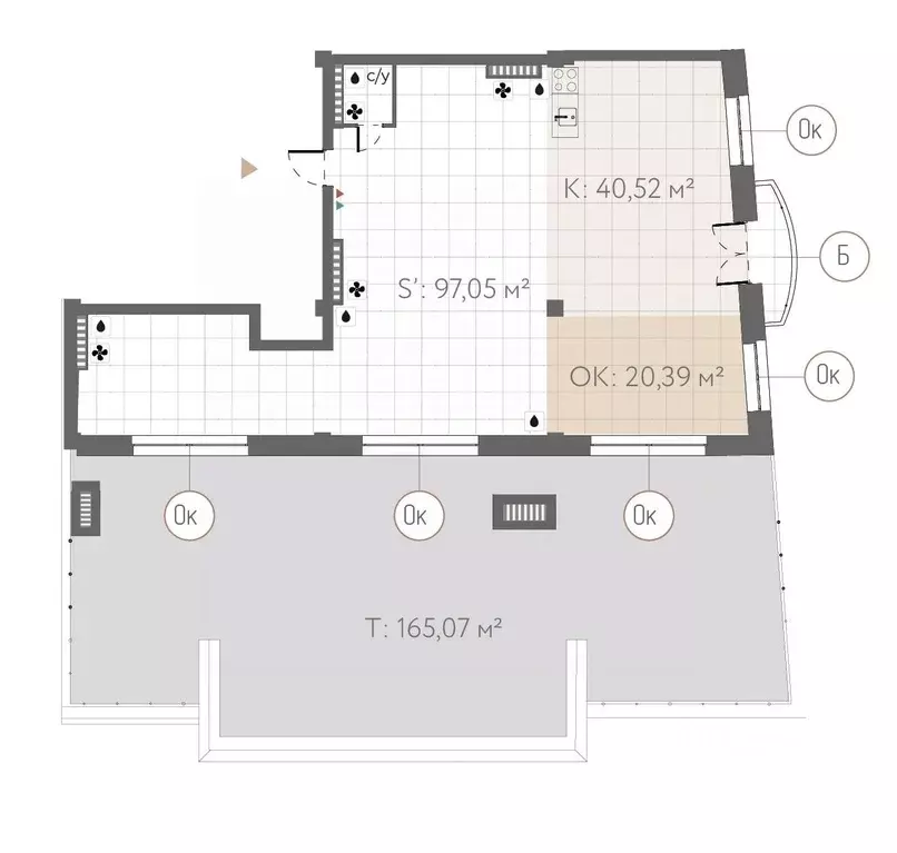 3-к кв. Иркутская область, Иркутск ул. Сурикова, 21А (326.36 м) - Фото 0