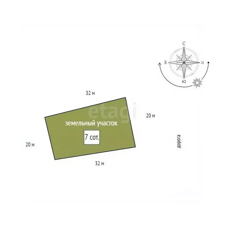 Участок в Красноярский край, Красноярск городской округ, пос. Минино ... - Фото 2