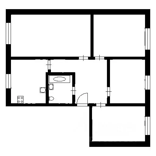 4-к кв. Санкт-Петербург Краснопутиловская ул., 119 (49.1 м) - Фото 1