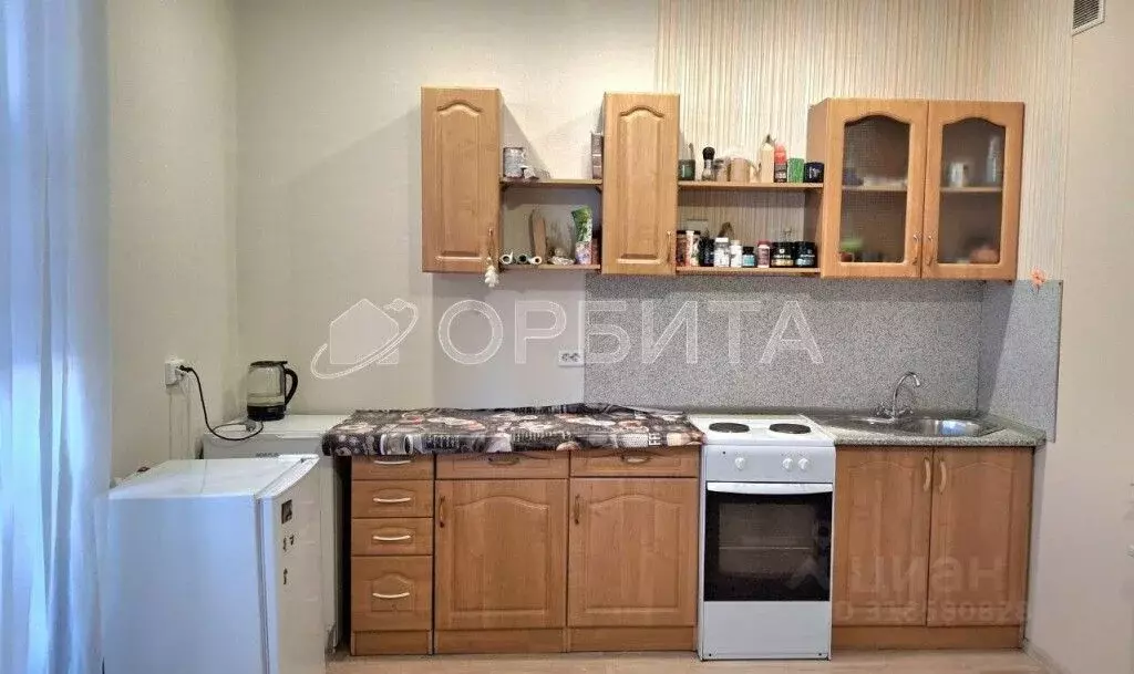 Студия Тюменская область, Тюмень ул. Дмитрия Менделеева, 2 (29.4 м) - Фото 0